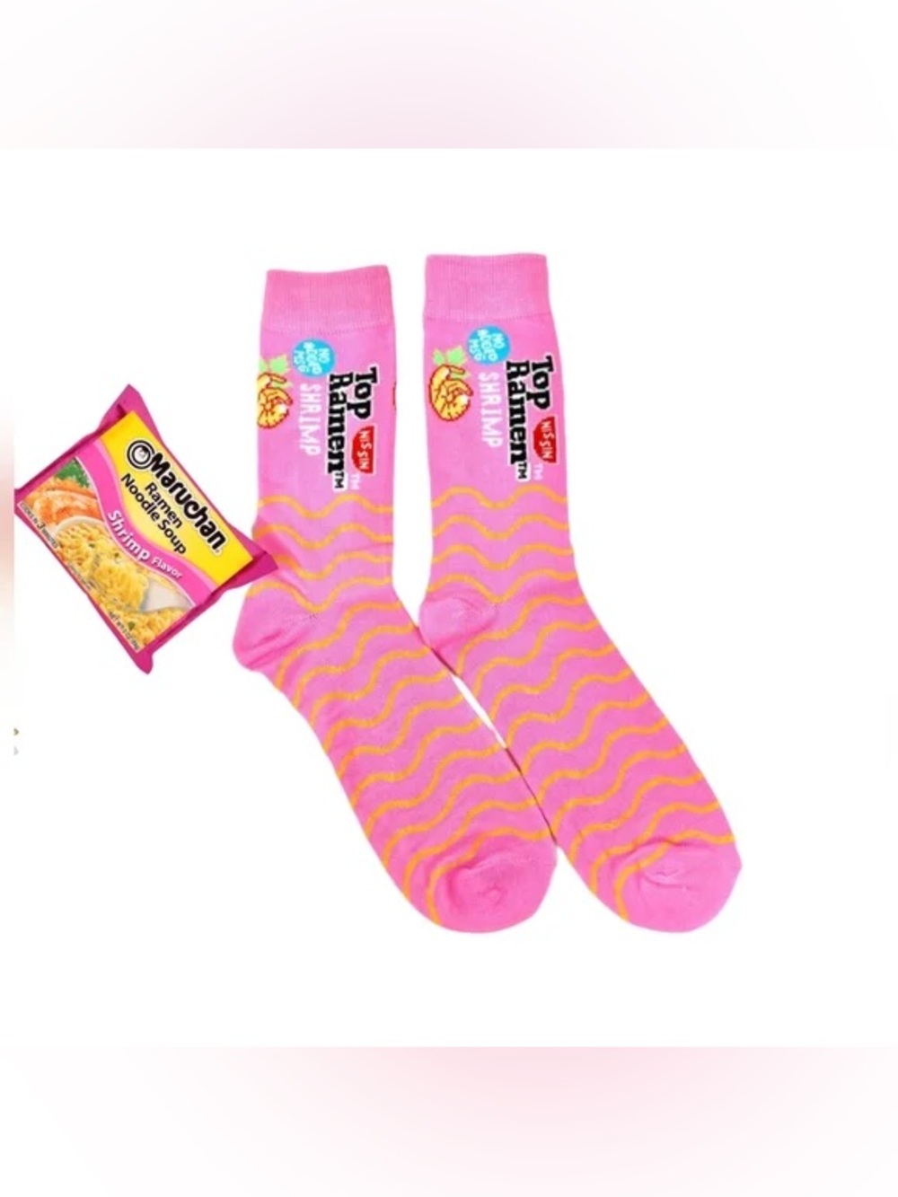 🦐 Shrimp Roman Crew Socks.